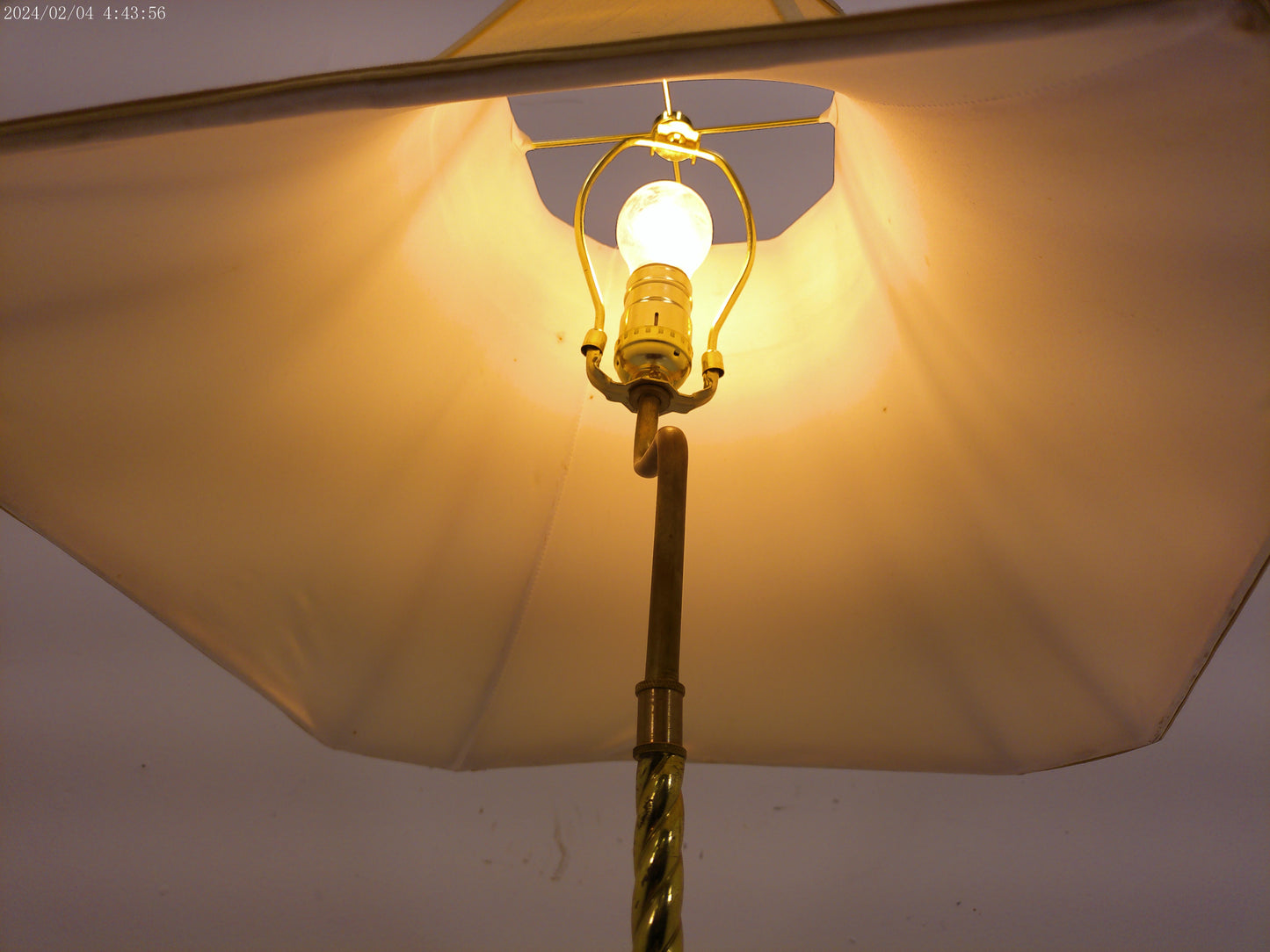 Tall Lamp Metal Stand Marble base