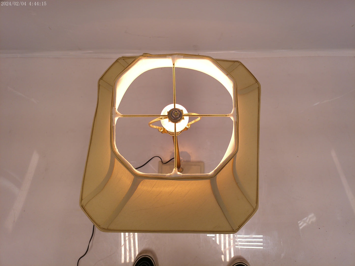 Tall Lamp Metal Stand Marble base