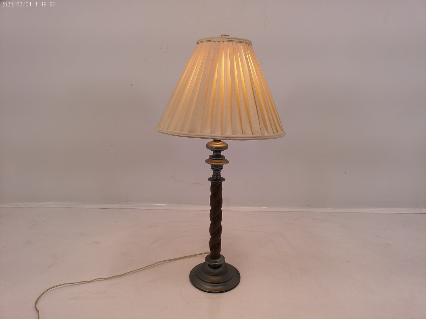 Table Lamp Antique Traditional Rustic Mid-Century