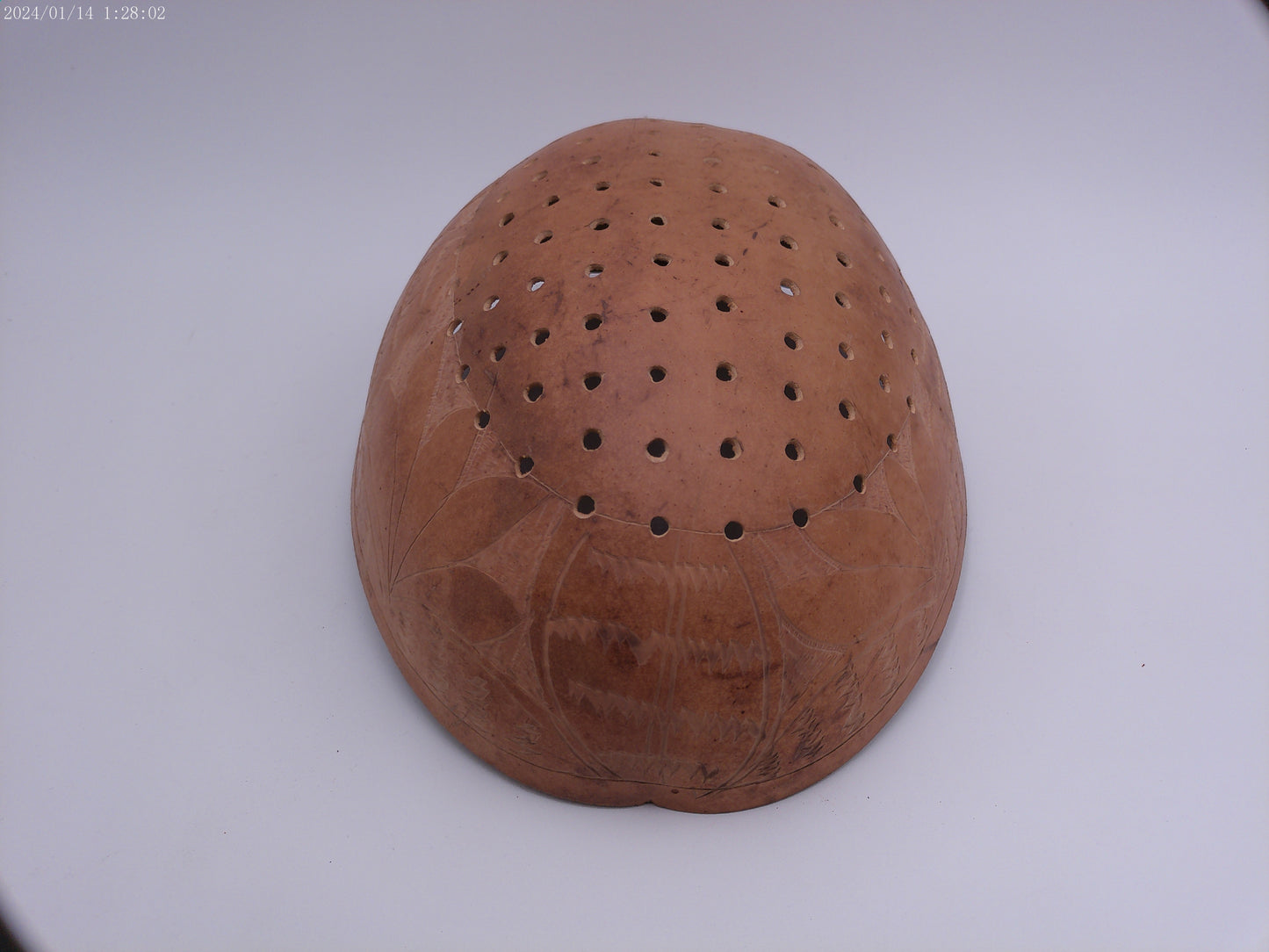 Berry or Strainer  African Bowl Vintage Gourd