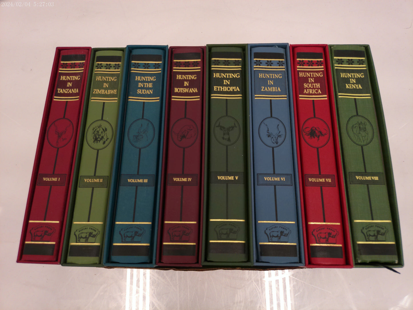 AFRICAN COUNTRY SERIES of 8 books signed Limited Addition