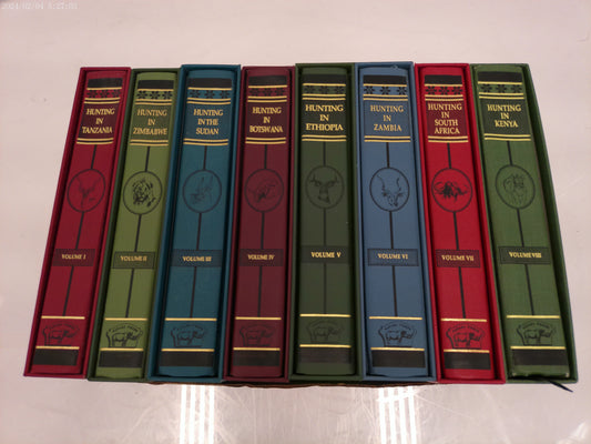 AFRICAN COUNTRY SERIES  of 8 books signed Limited Addition