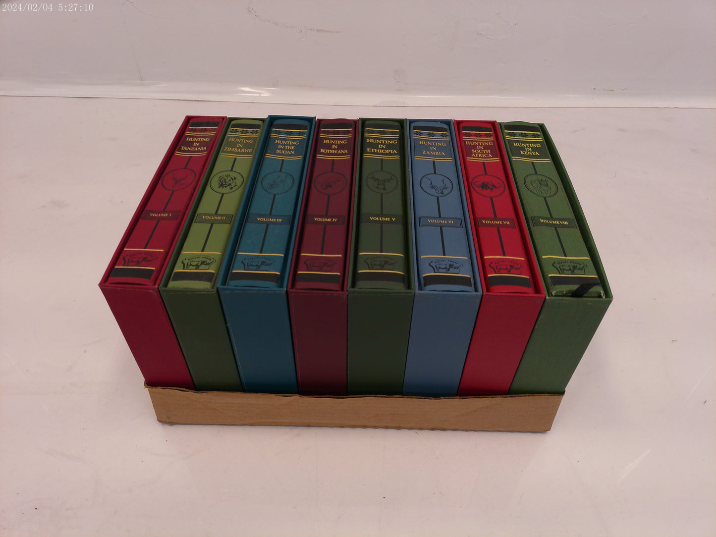 AFRICAN COUNTRY SERIES of 8 books signed Limited Addition