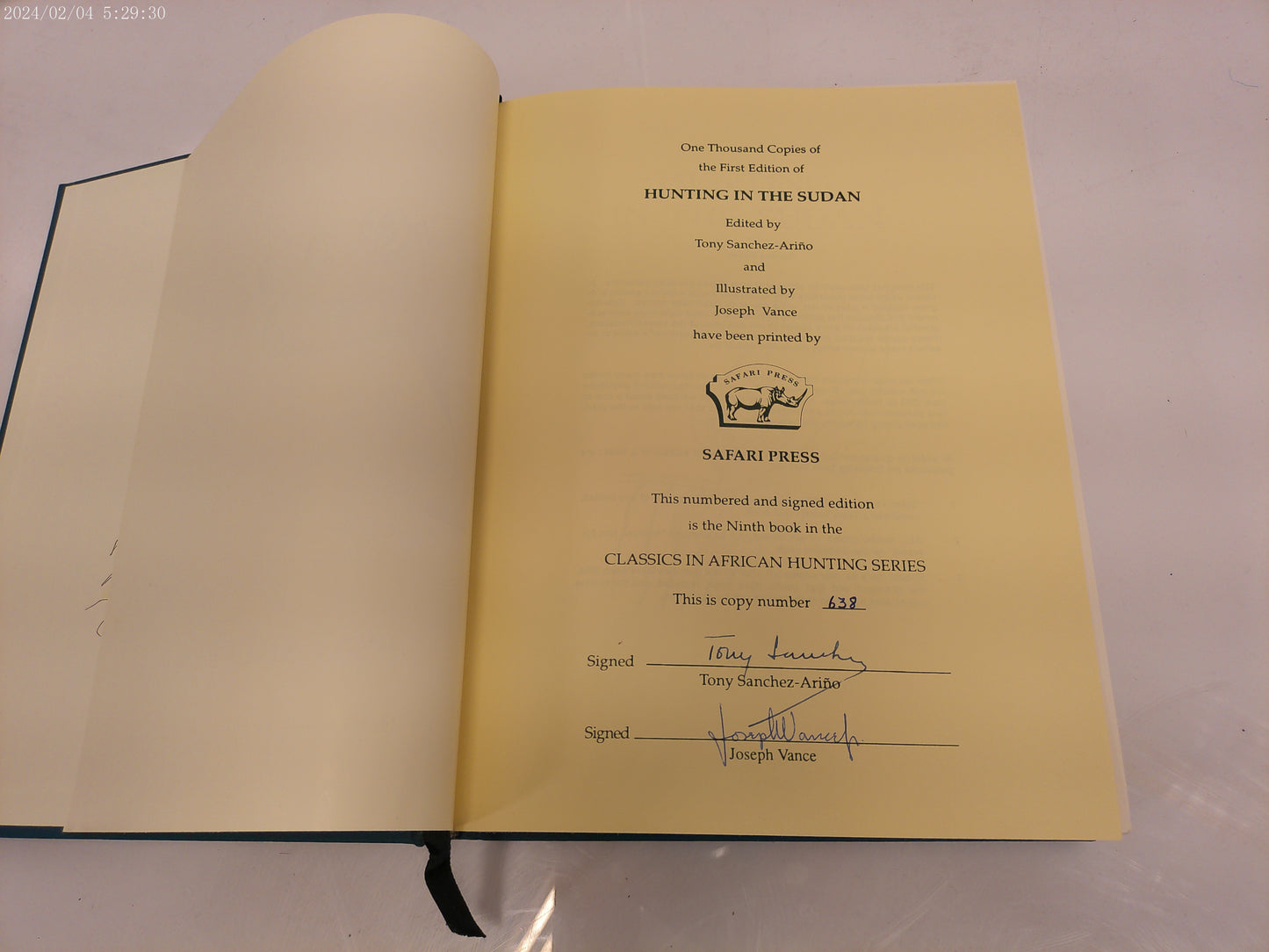 AFRICAN COUNTRY SERIES of 8 books signed Limited Addition