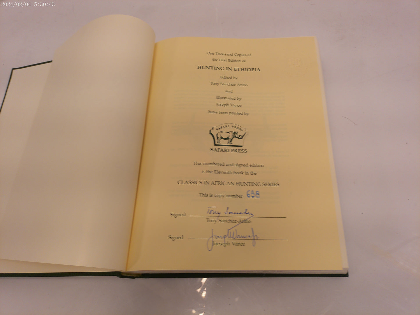 AFRICAN COUNTRY SERIES of 8 books signed Limited Addition