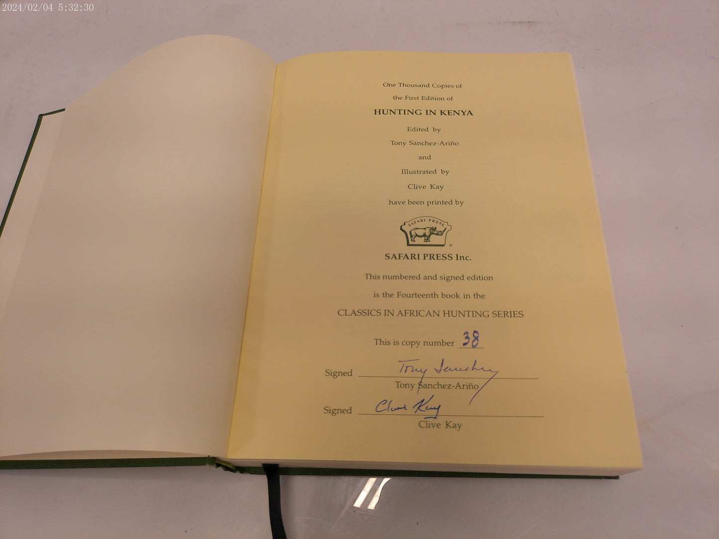 AFRICAN COUNTRY SERIES of 8 books signed Limited Addition