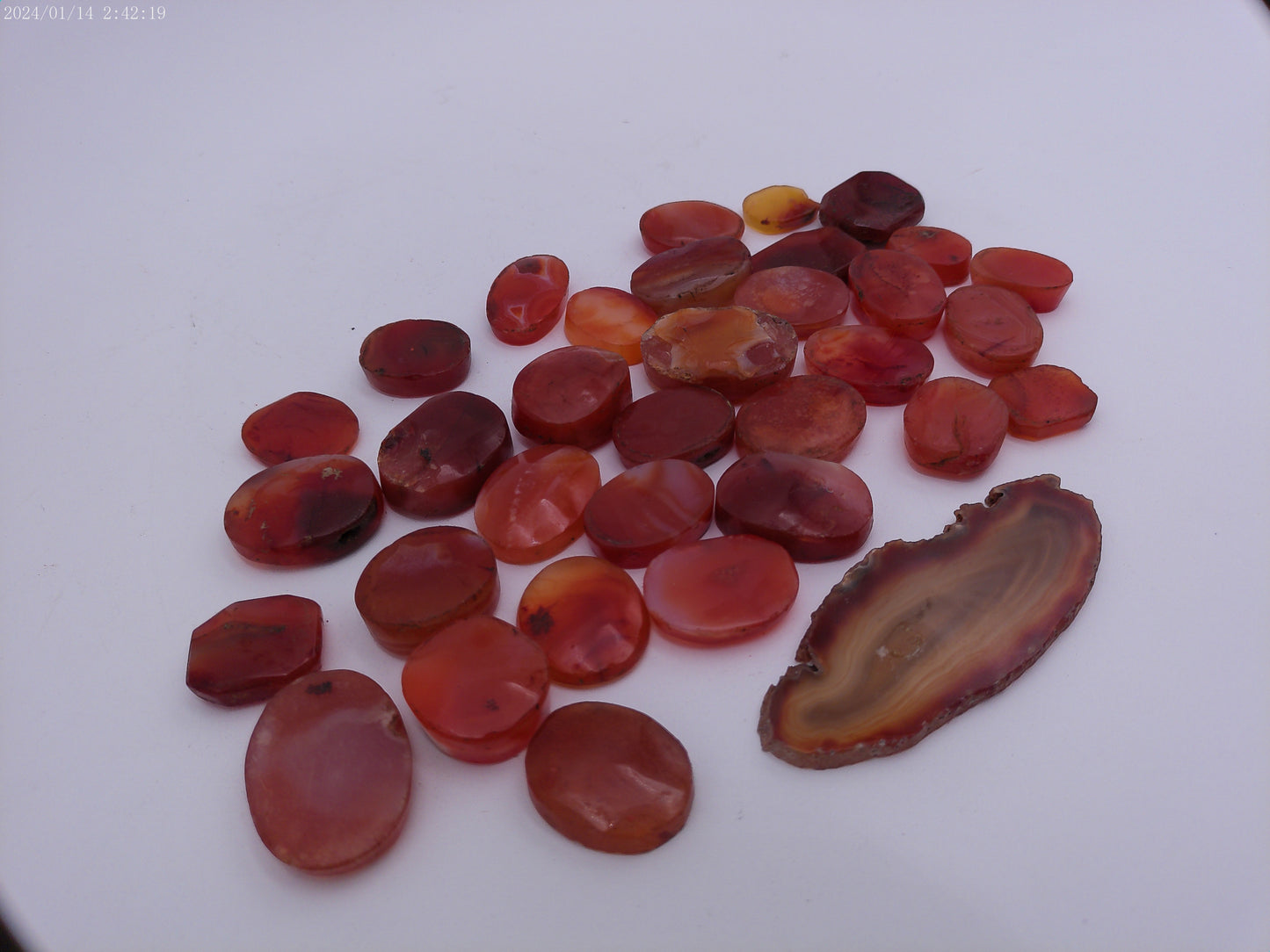 Lot Crystal Matte Stone