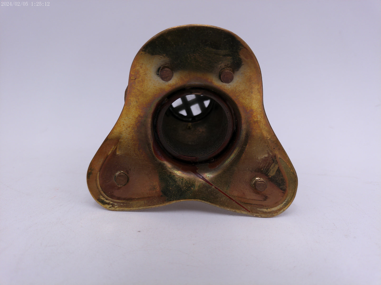 Vintage Miniature Brass Desktop Diving Helmet