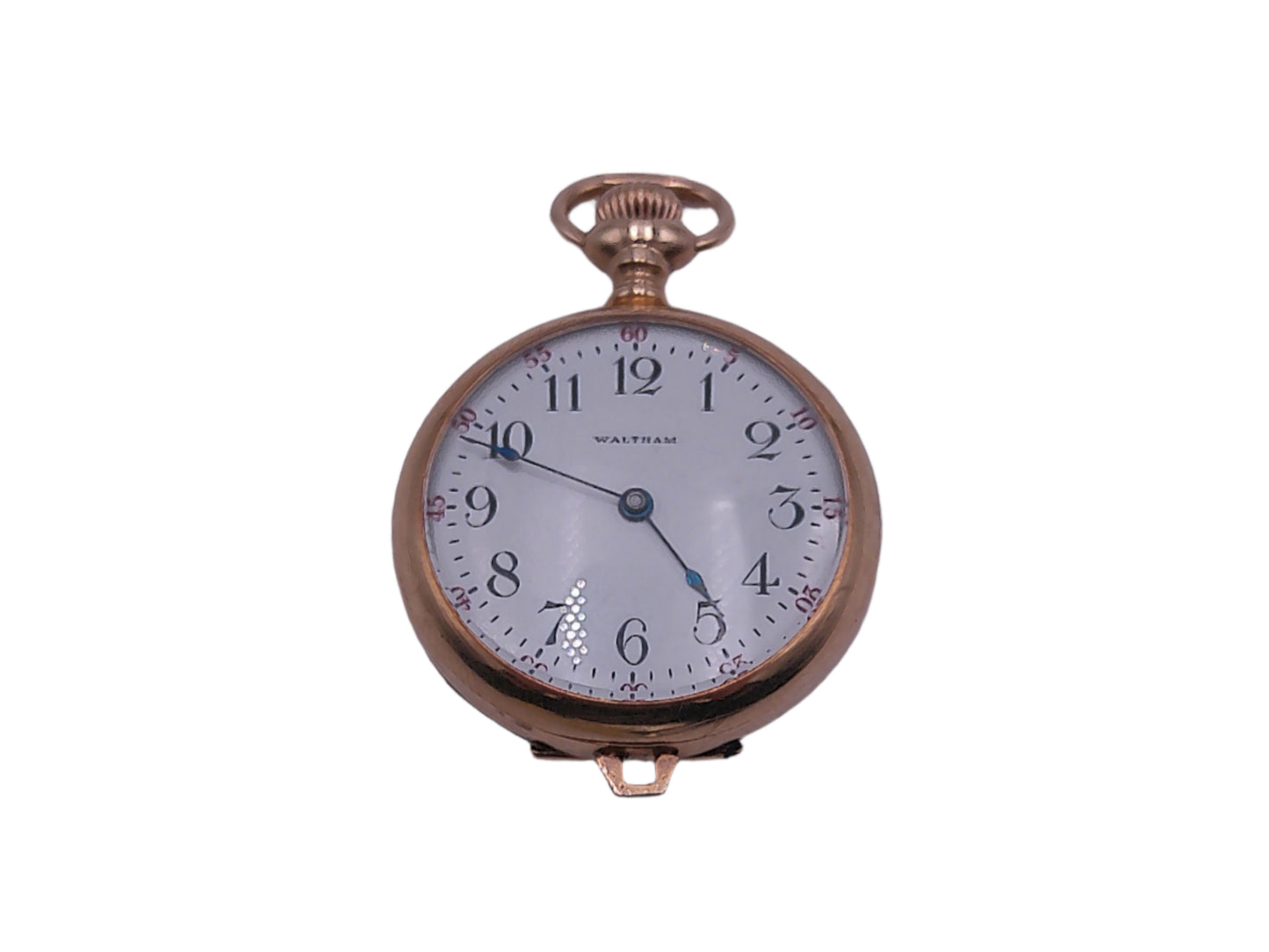Waltham Pocket Watch 1892 Gold 14K   5 Jewels Vintage Working