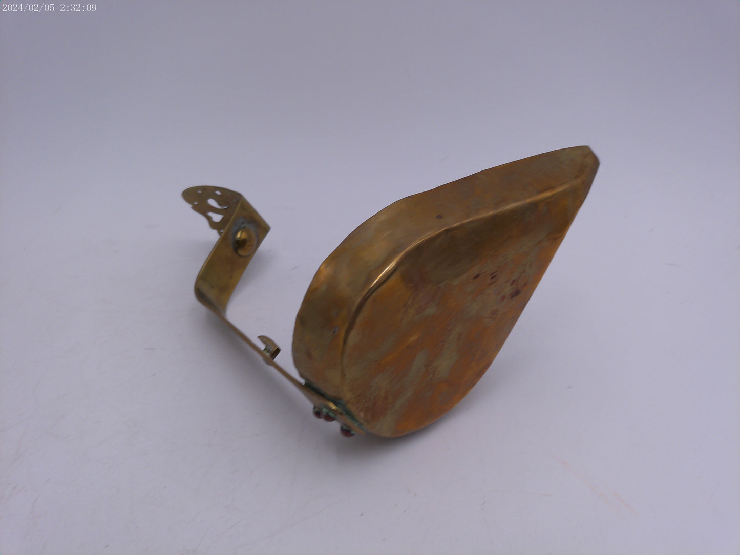 ANTIQUE 18TH CENTURY BLACKSMITH HAND FORGED Steel WHALE FAT OIL BETTY LAMP LIGHT