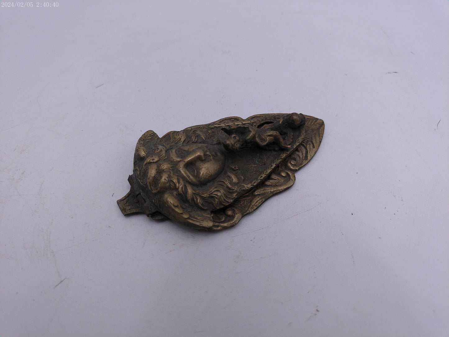 Antique Brass Beautiful Maiden Goddess Decorative Door Knocker