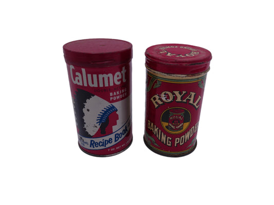 Royal Baking Powder Tin Vintage Calumet Baking Powder  Tin