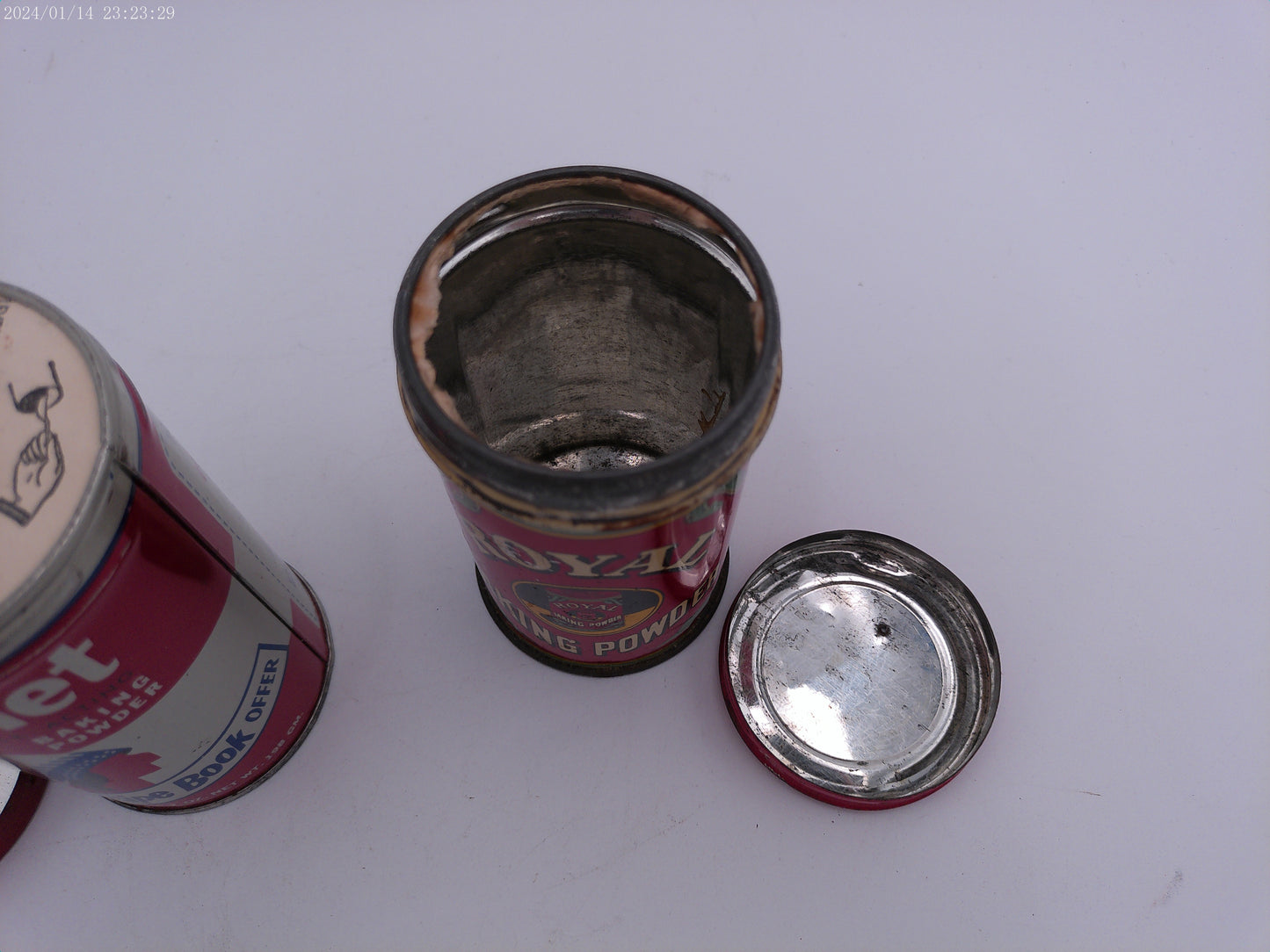 Royal Baking Powder Tin Vintage Calumet Baking Powder  Tin