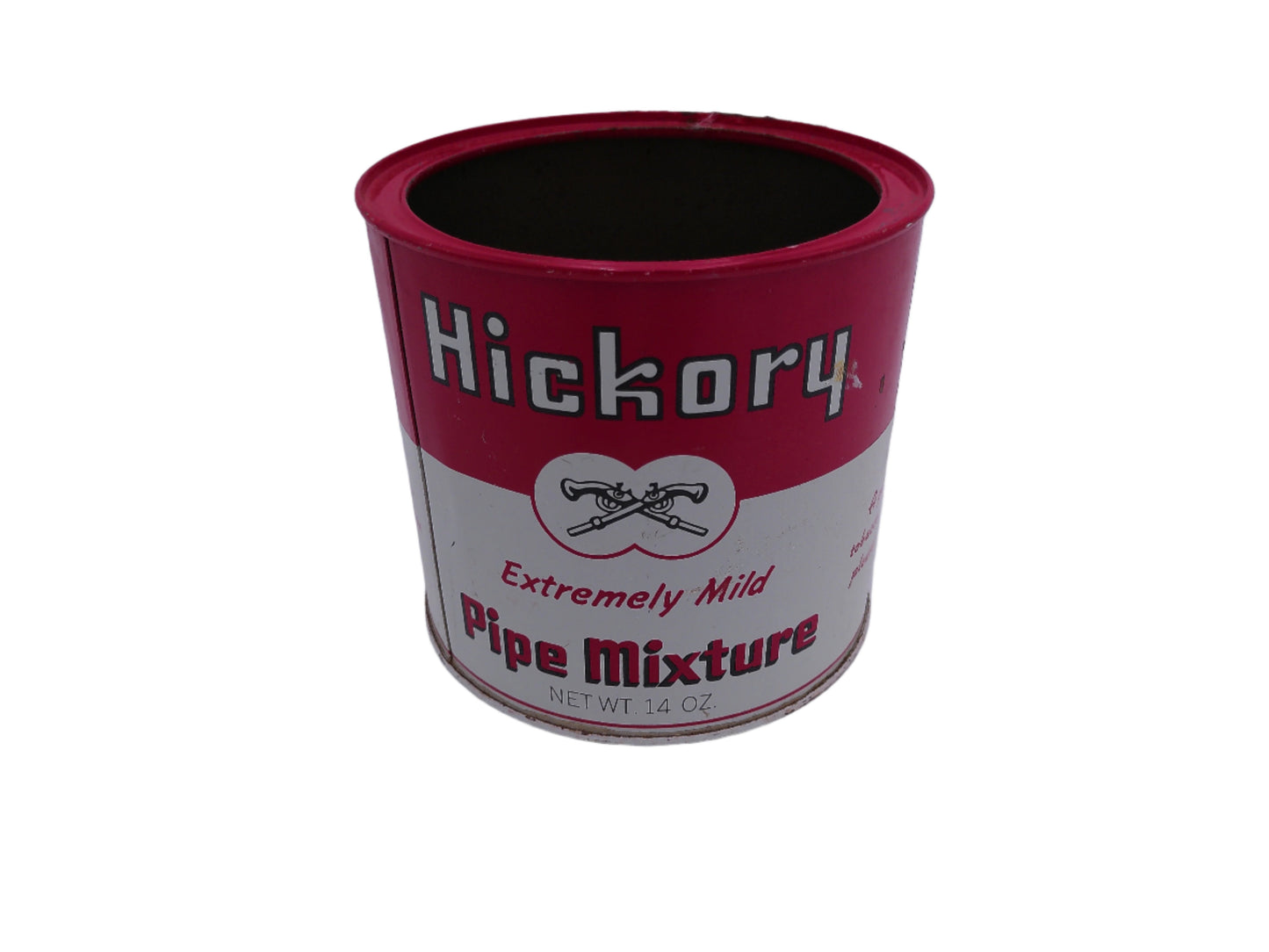Vintage Hickory "Extremely Mild Pipe Mixture" Tobacco Tin