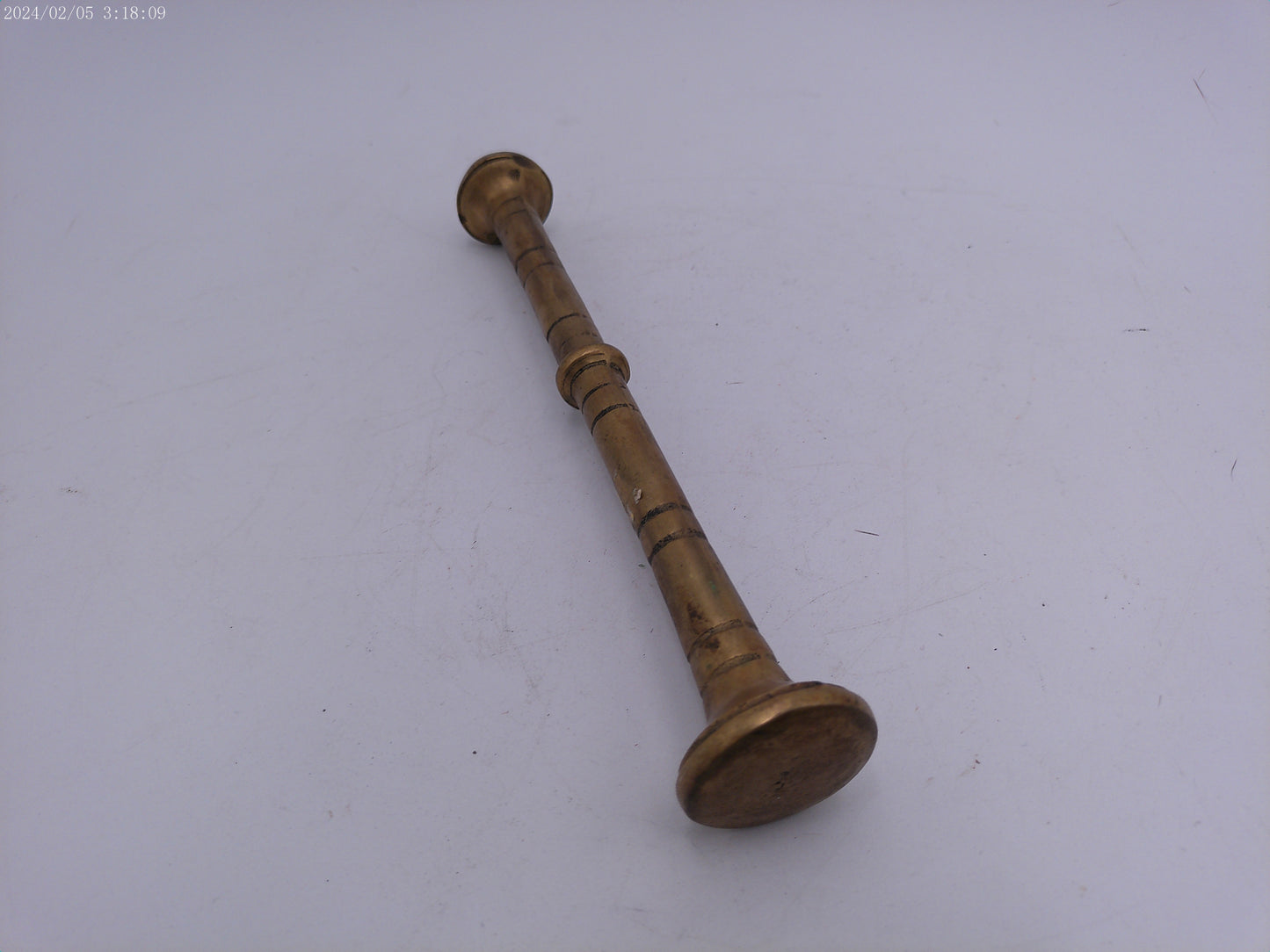 Vintage Apothecary Brass Mortar