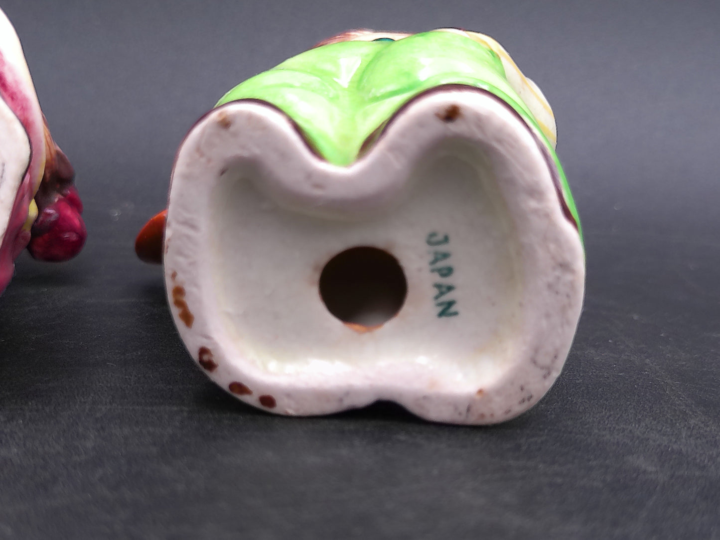 Salt and Pepper Shakers Mr & Mrs Hedgehog Made in Japan Vintage