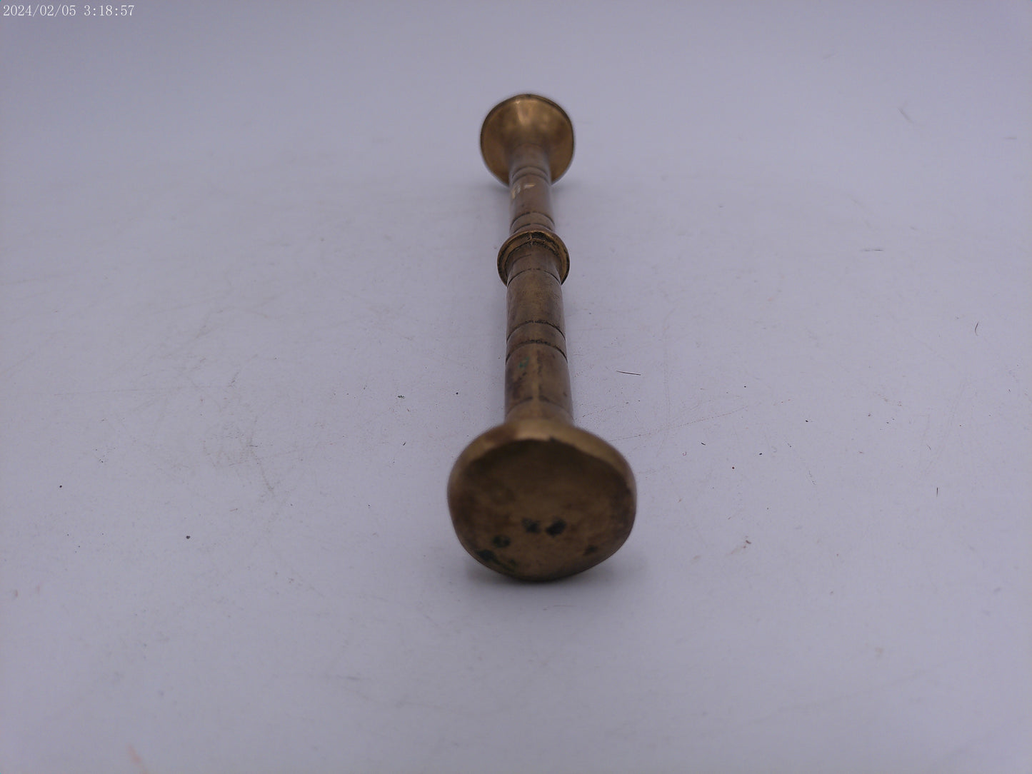 Vintage Apothecary Brass Mortar