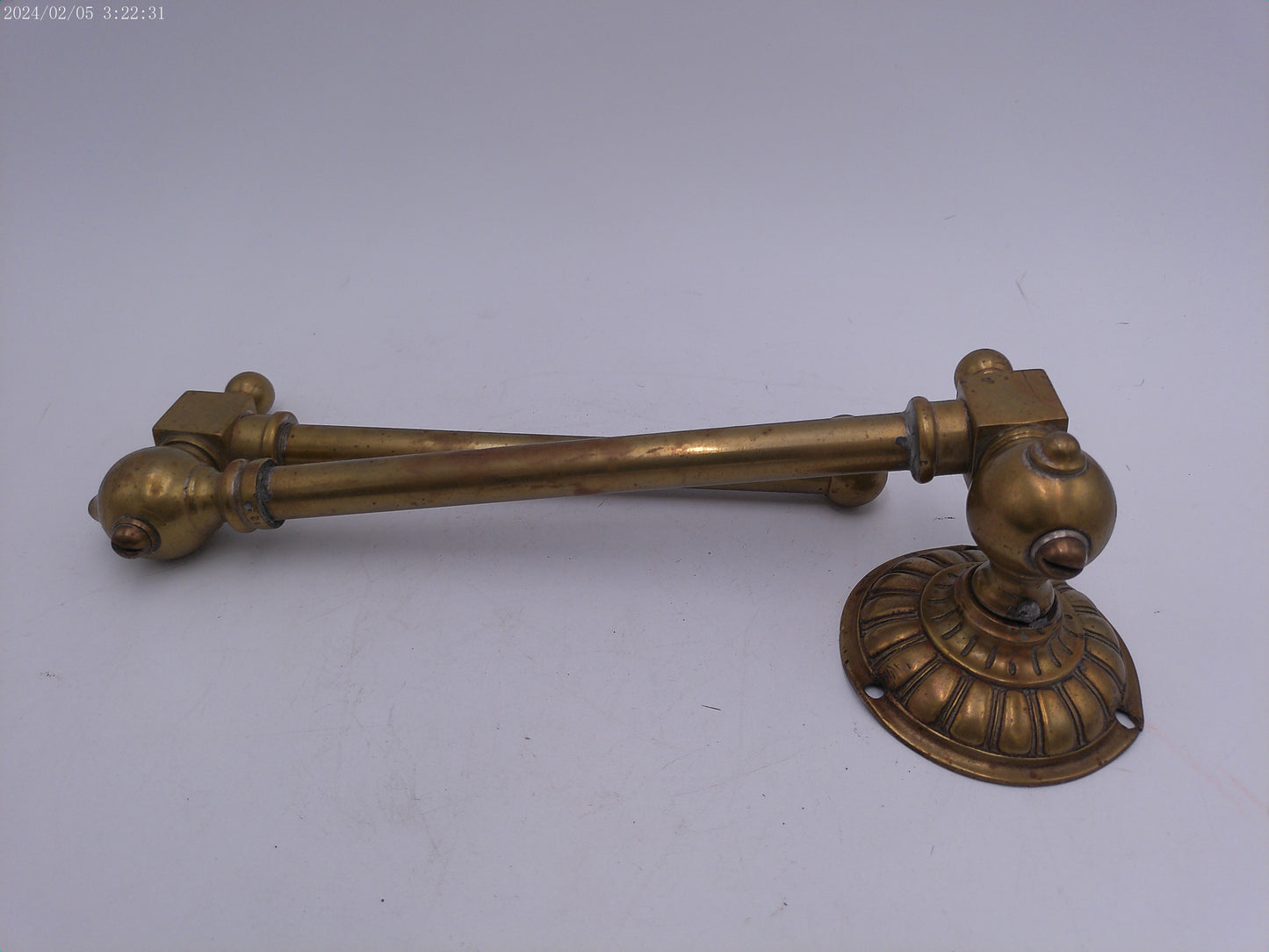 Brass Folding lamp Vintage