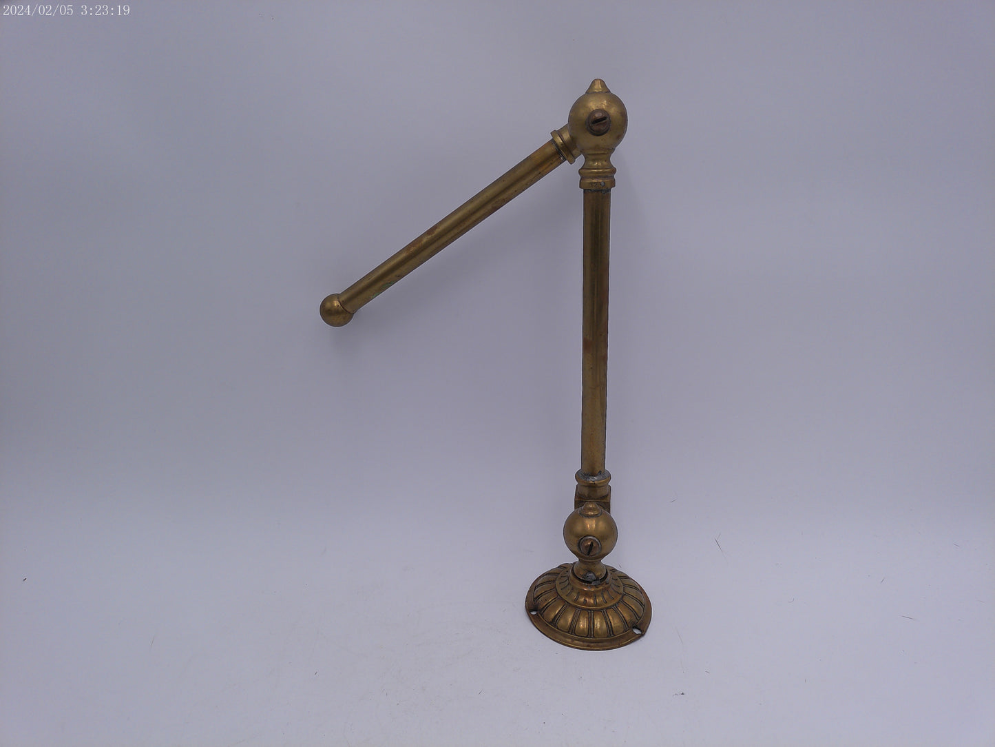 Brass Folding lamp Vintage
