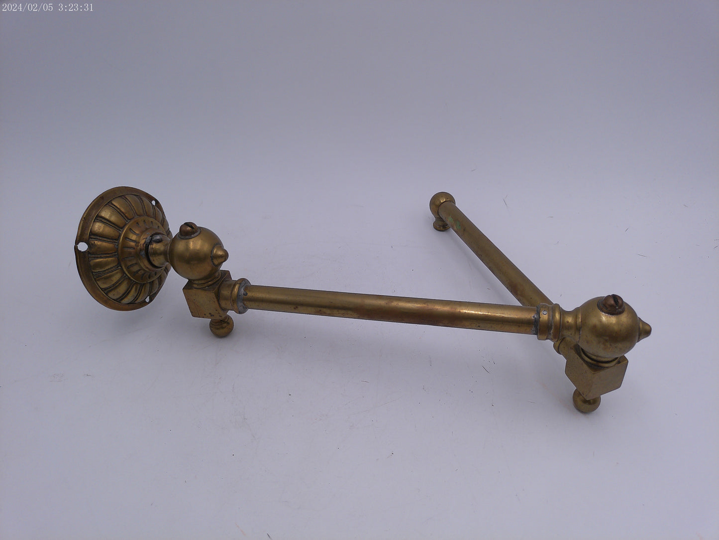 Brass Folding lamp Vintage