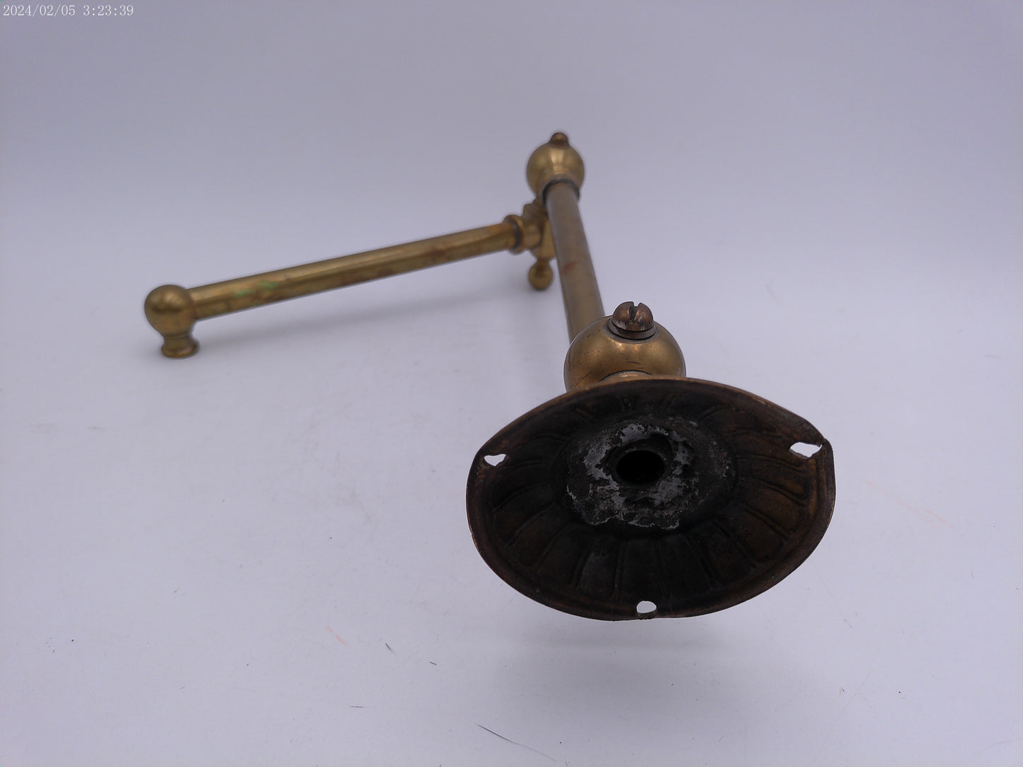 Brass Folding lamp Vintage