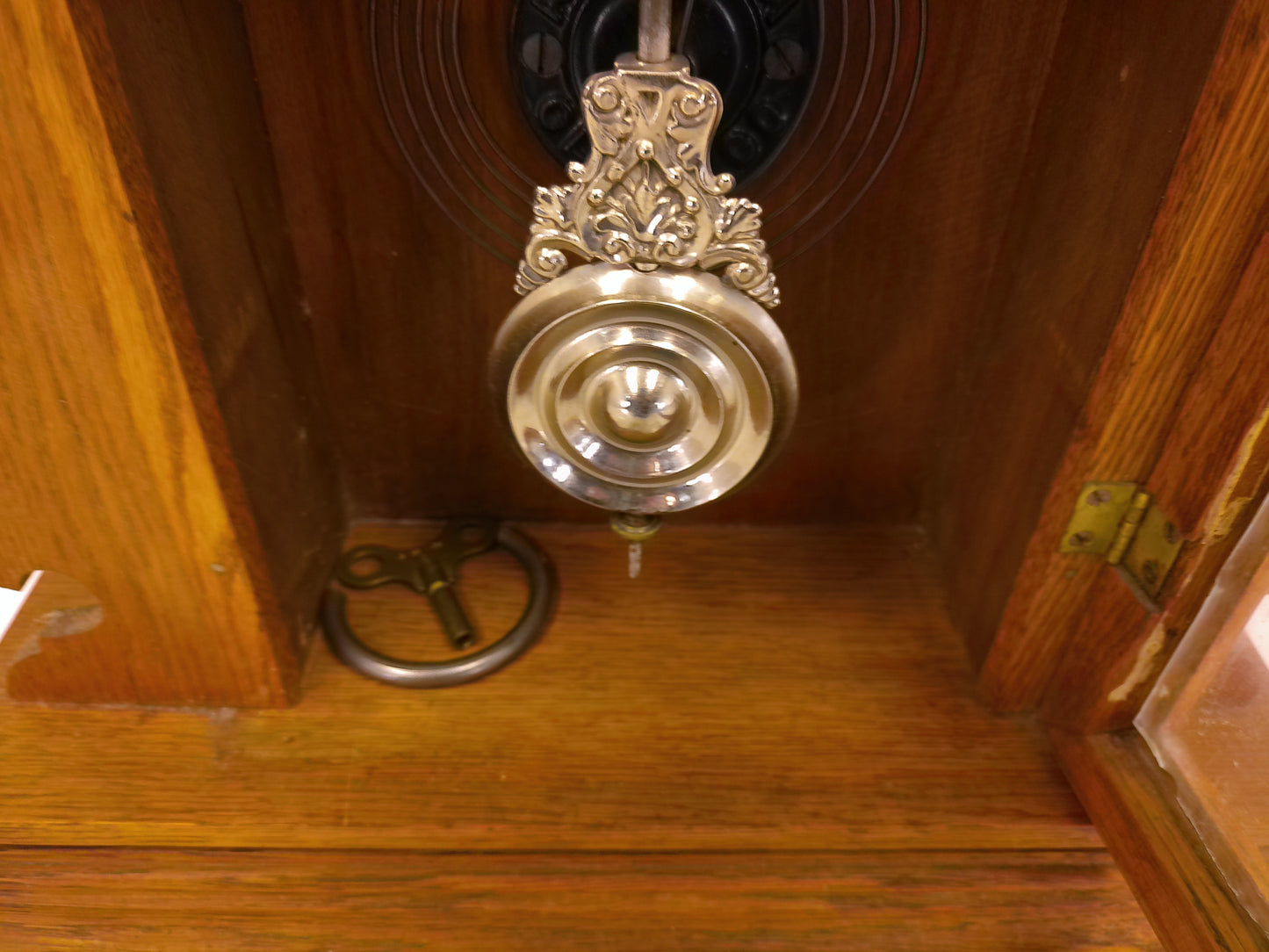 Ansonia 8-day Clock Ansonia Clock Co. New York W/ key Working 1800's