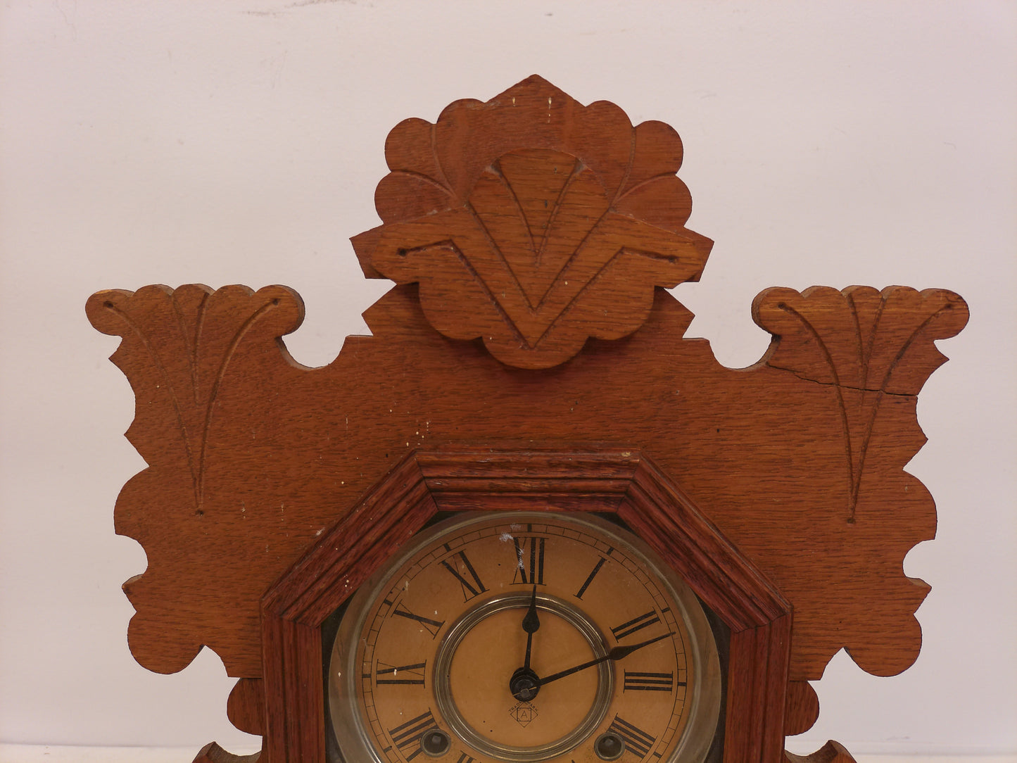 Ansonia 8-day Clock Ansonia Clock Co. New York W/ key Working 1800's