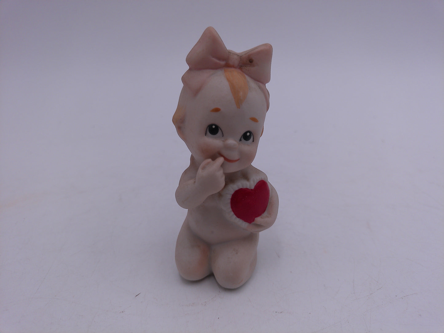 Kewpie lot of 6 Easter flower hat Dark skin Kewpies Vintage