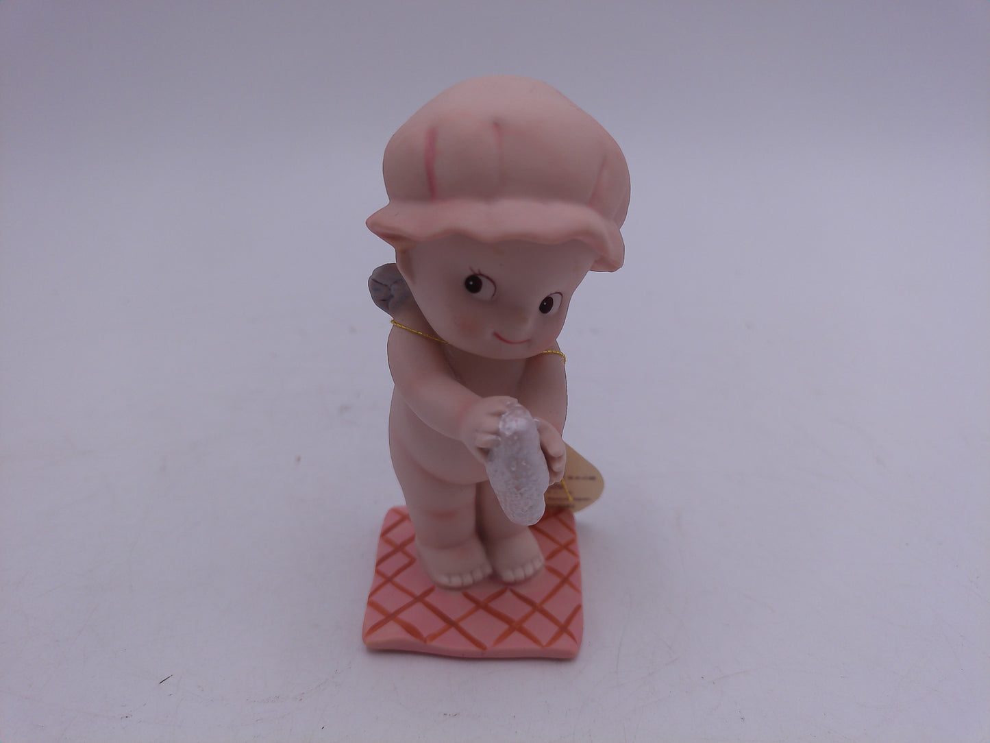 Kewpie lot of 6 Easter flower hat Dark skin Kewpies Vintage