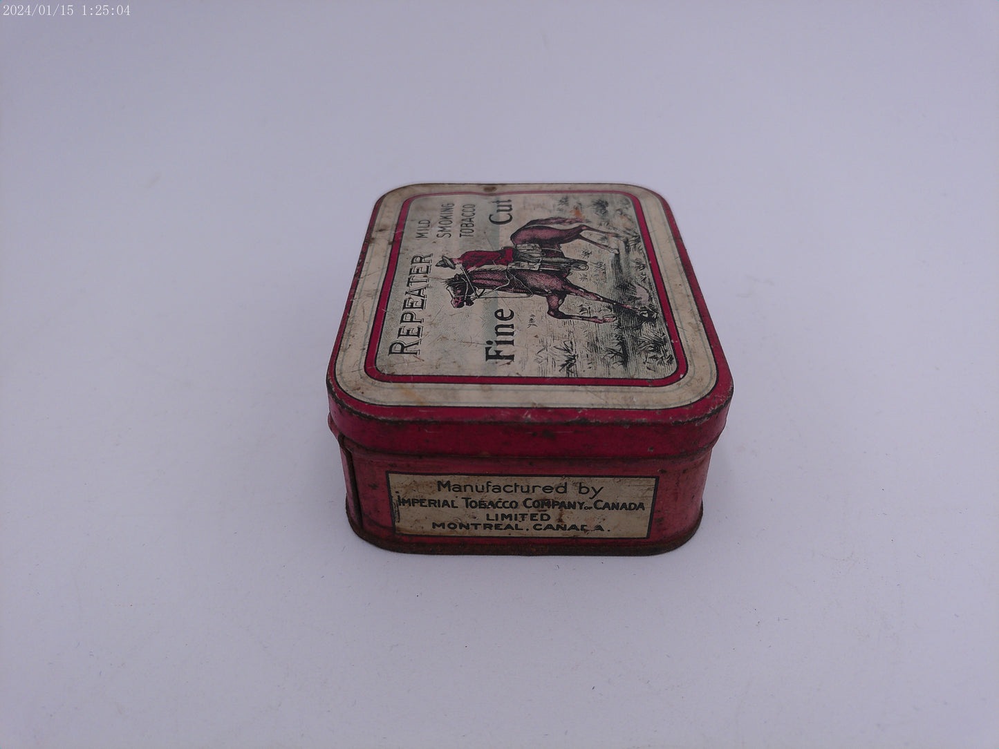 Repeater Fine Cut Tobacco Tin
