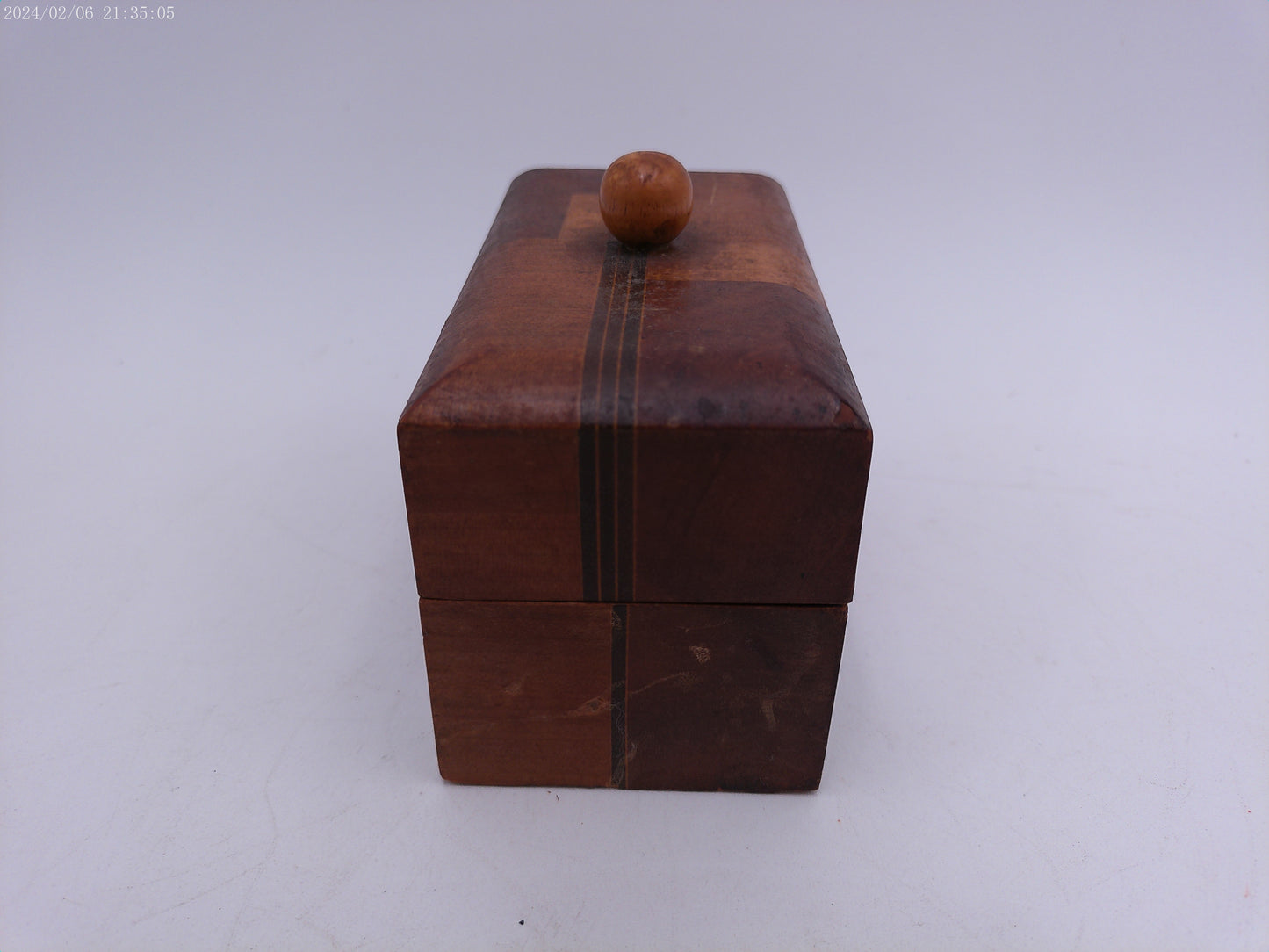 Small Wooden Card Box