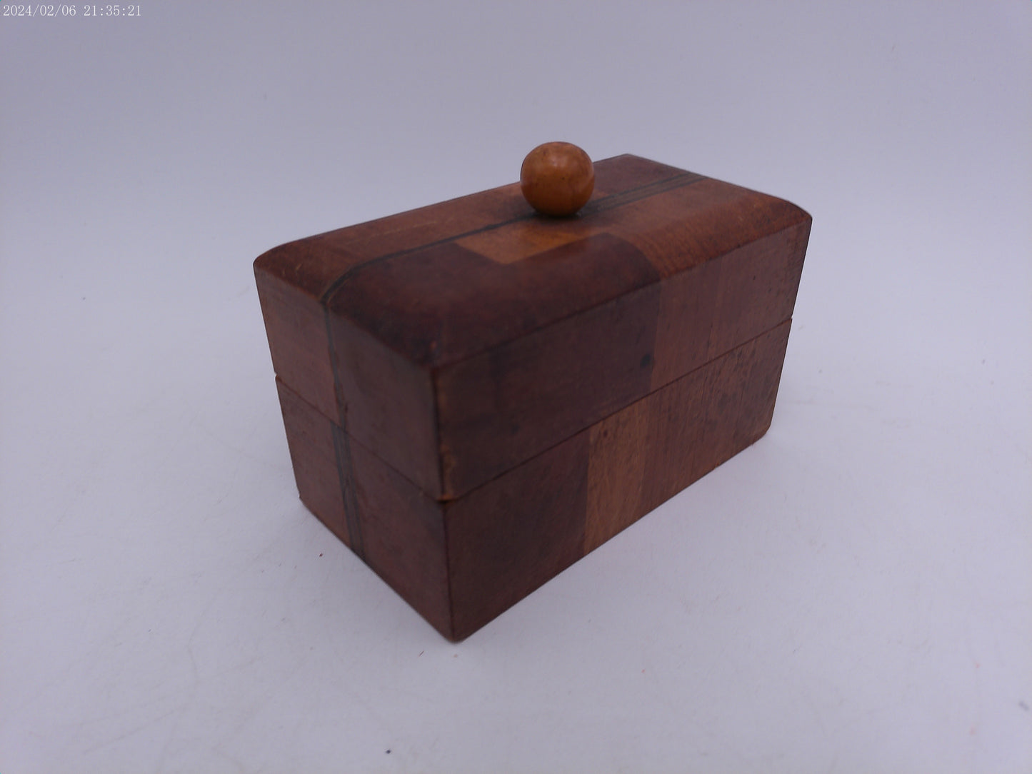 Small Wooden Card Box