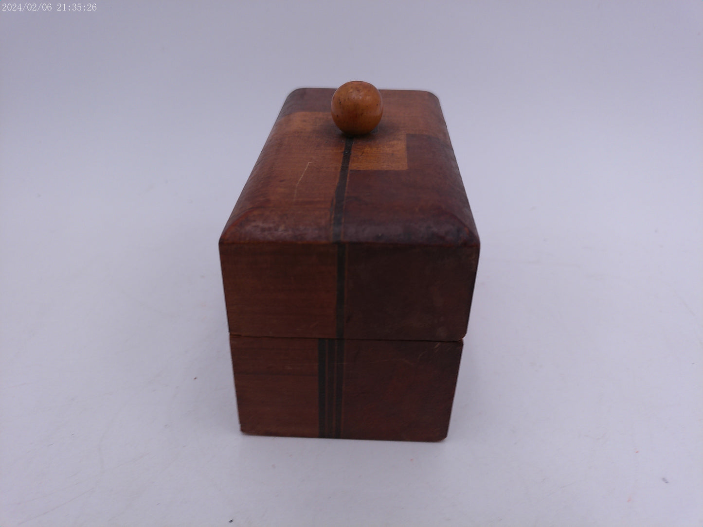 Small Wooden Card Box