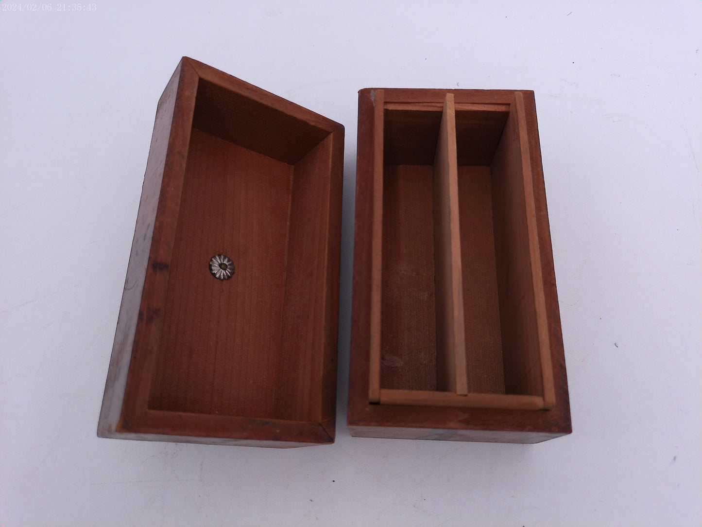 Small Wooden Card Box