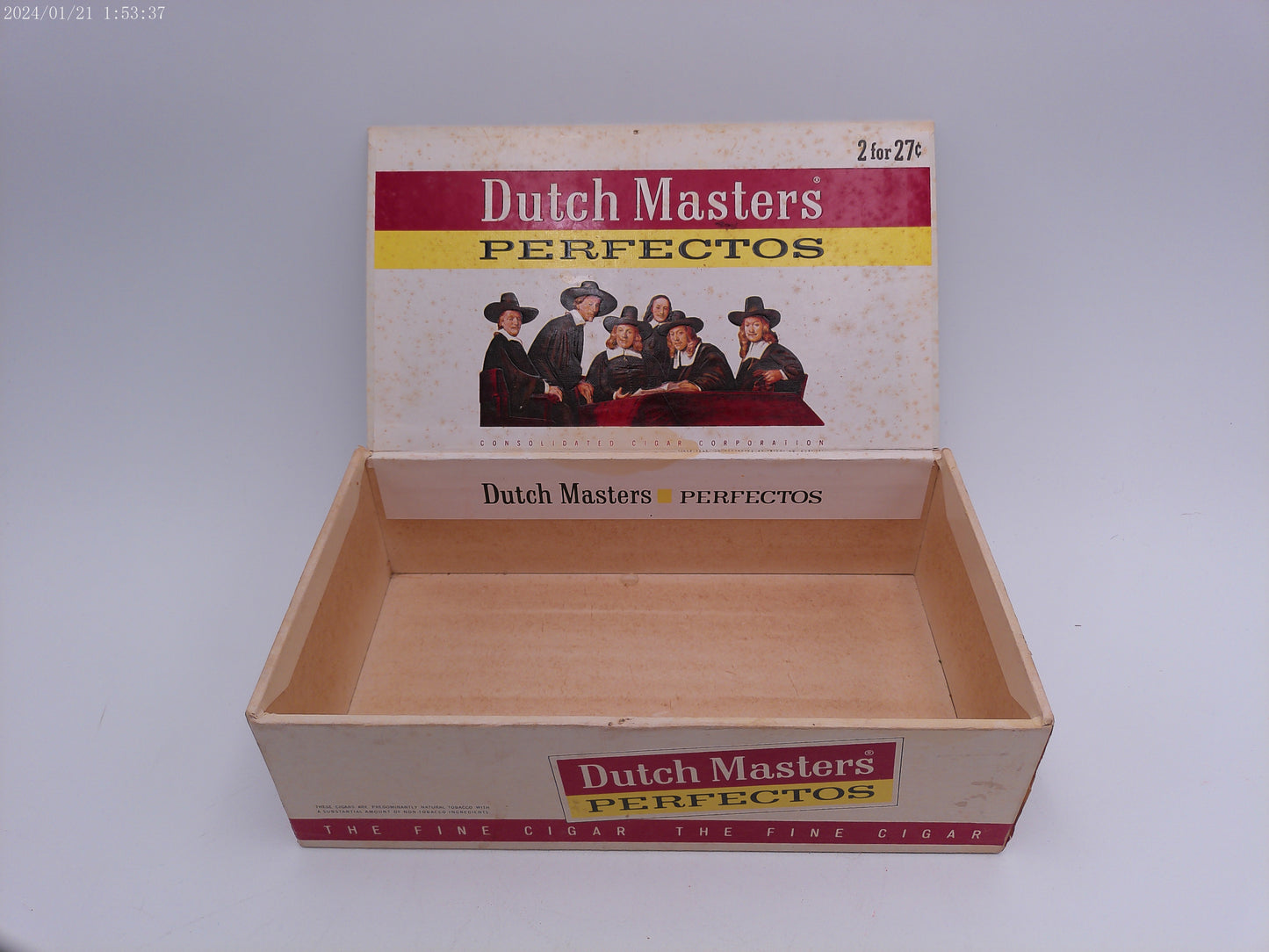 Vintage El Producto Cigar Boxes lot of 3