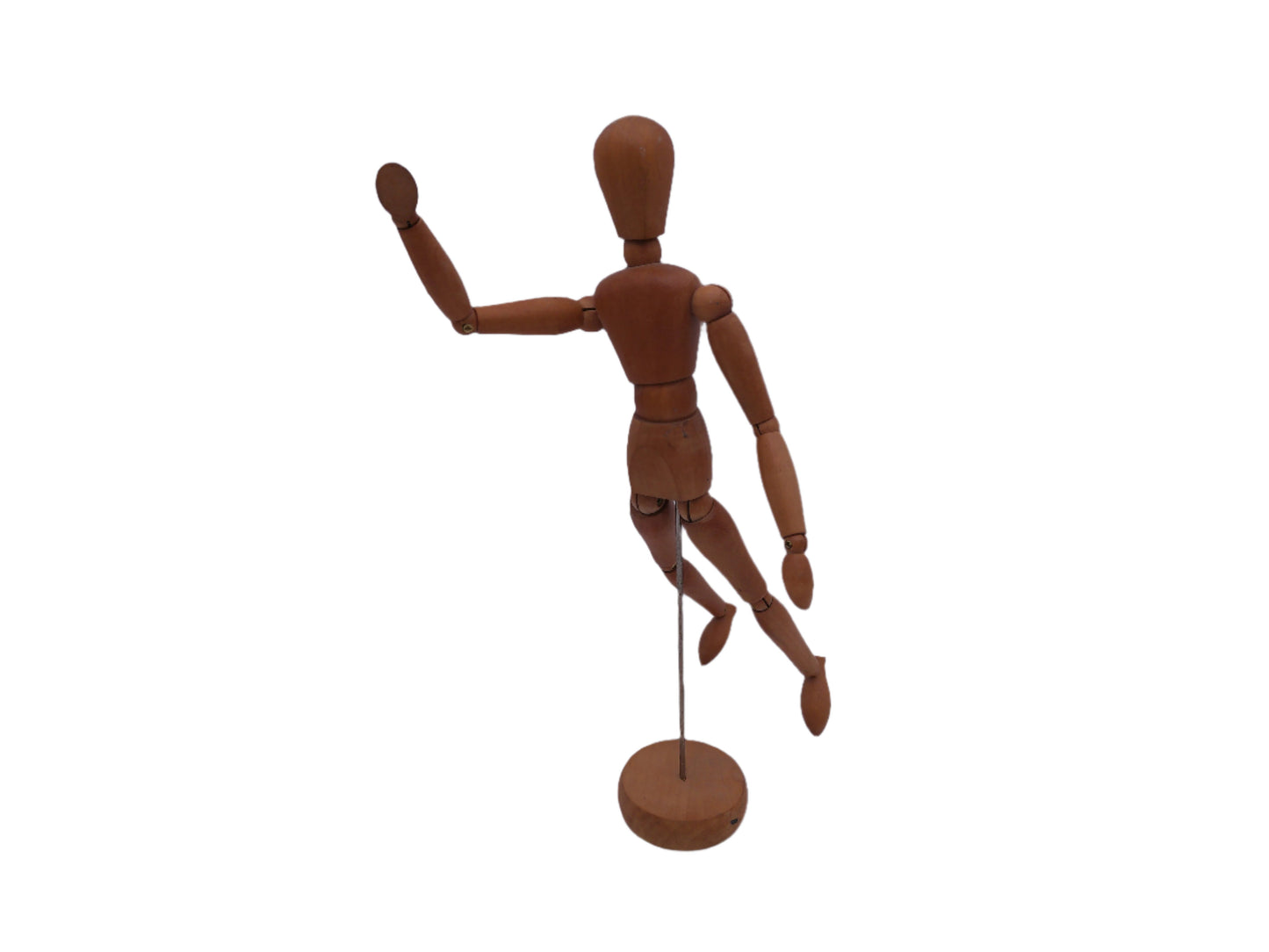 Wooden Richeson Artist Drawing Model- Male Manikin - 12.75 inches with Base