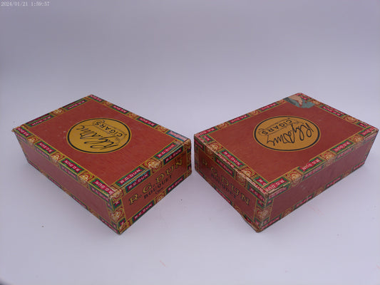 R.G. Dun Vintage Cigar Boxes Lot of 2