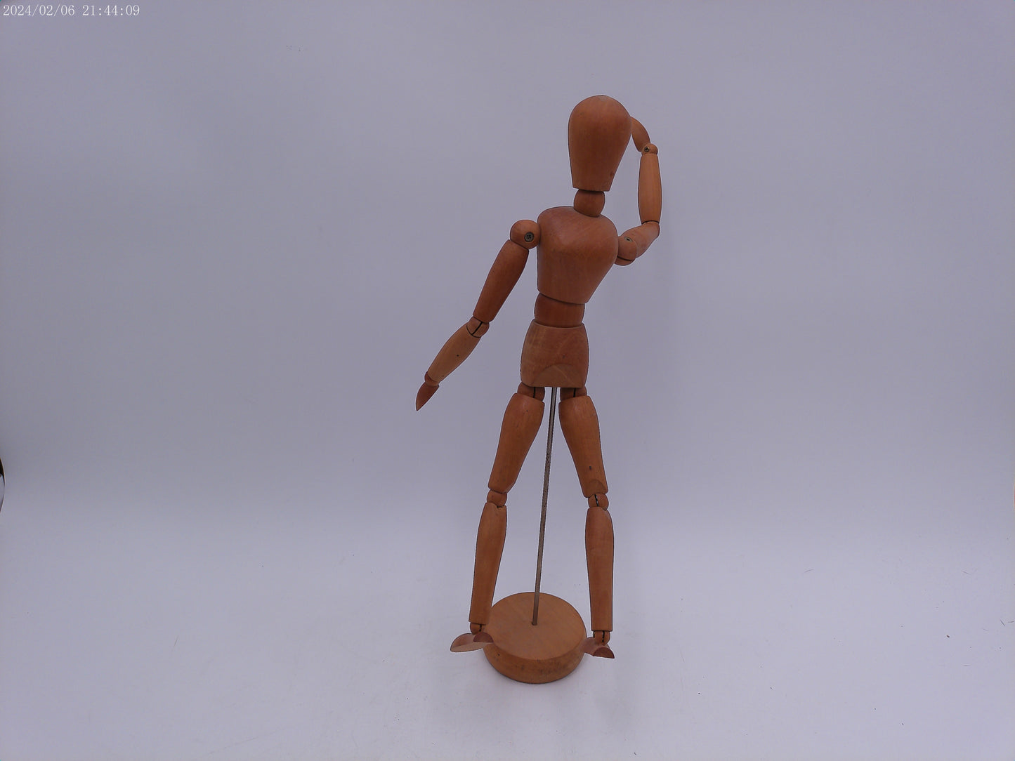 Wooden Richeson Artist Drawing Model- Male Manikin - 12.75 inches with Base
