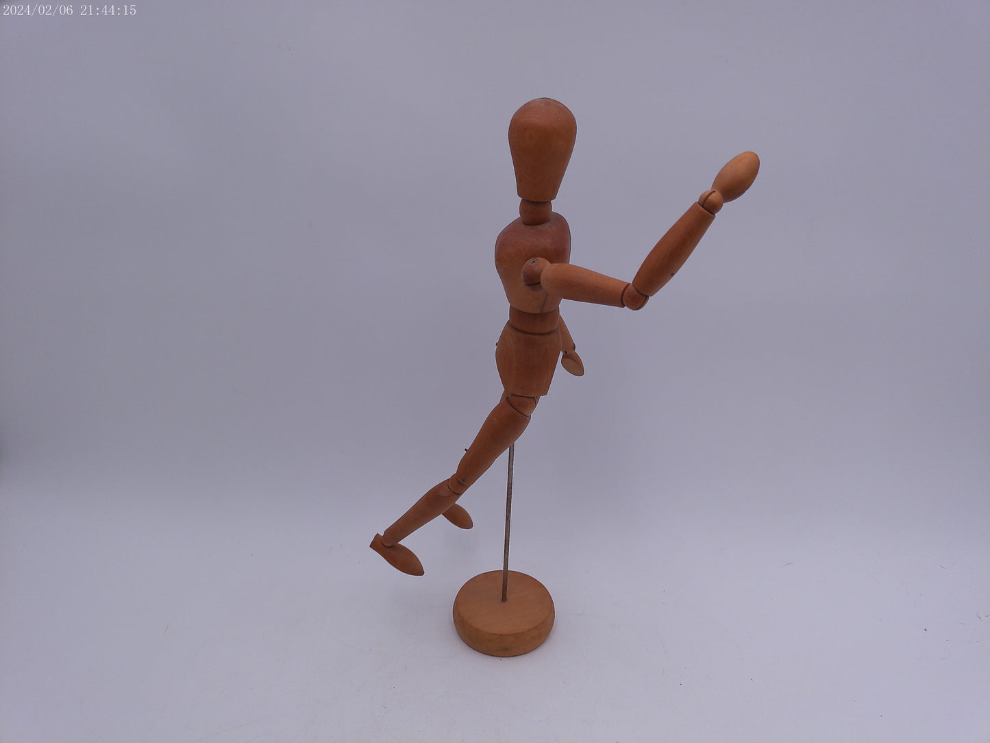 Wooden Richeson Artist Drawing Model- Male Manikin - 12.75 inches with Base