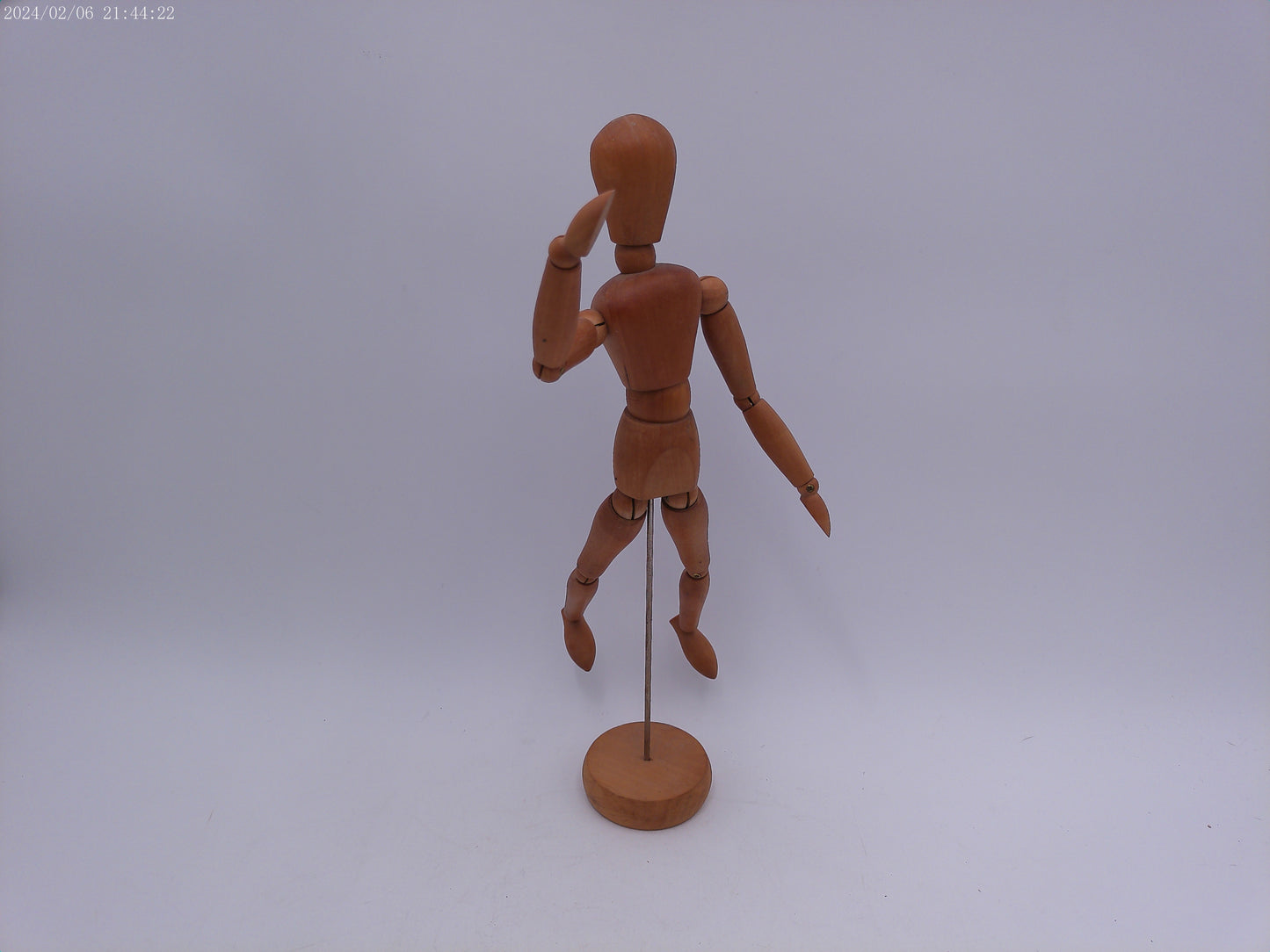 Wooden Richeson Artist Drawing Model- Male Manikin - 12.75 inches with Base