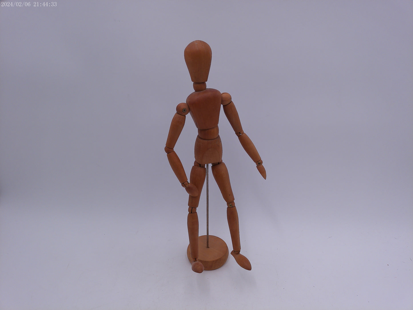 Wooden Richeson Artist Drawing Model- Male Manikin - 12.75 inches with Base
