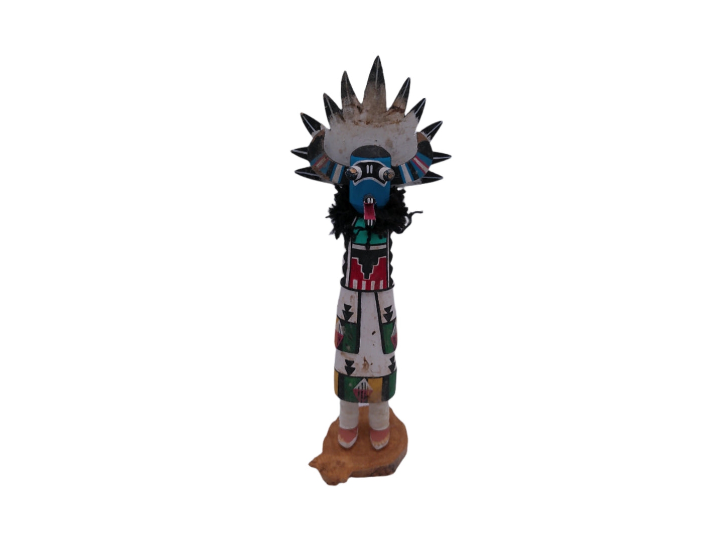 Navajo Handmade Painted Statue
