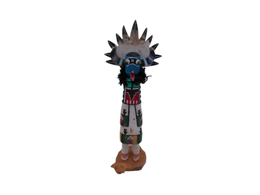 Navajo Handmade Painted Statue