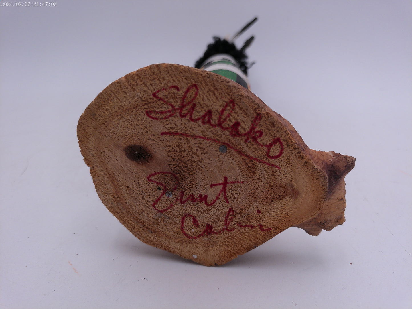 Navajo Handmade Painted Statue