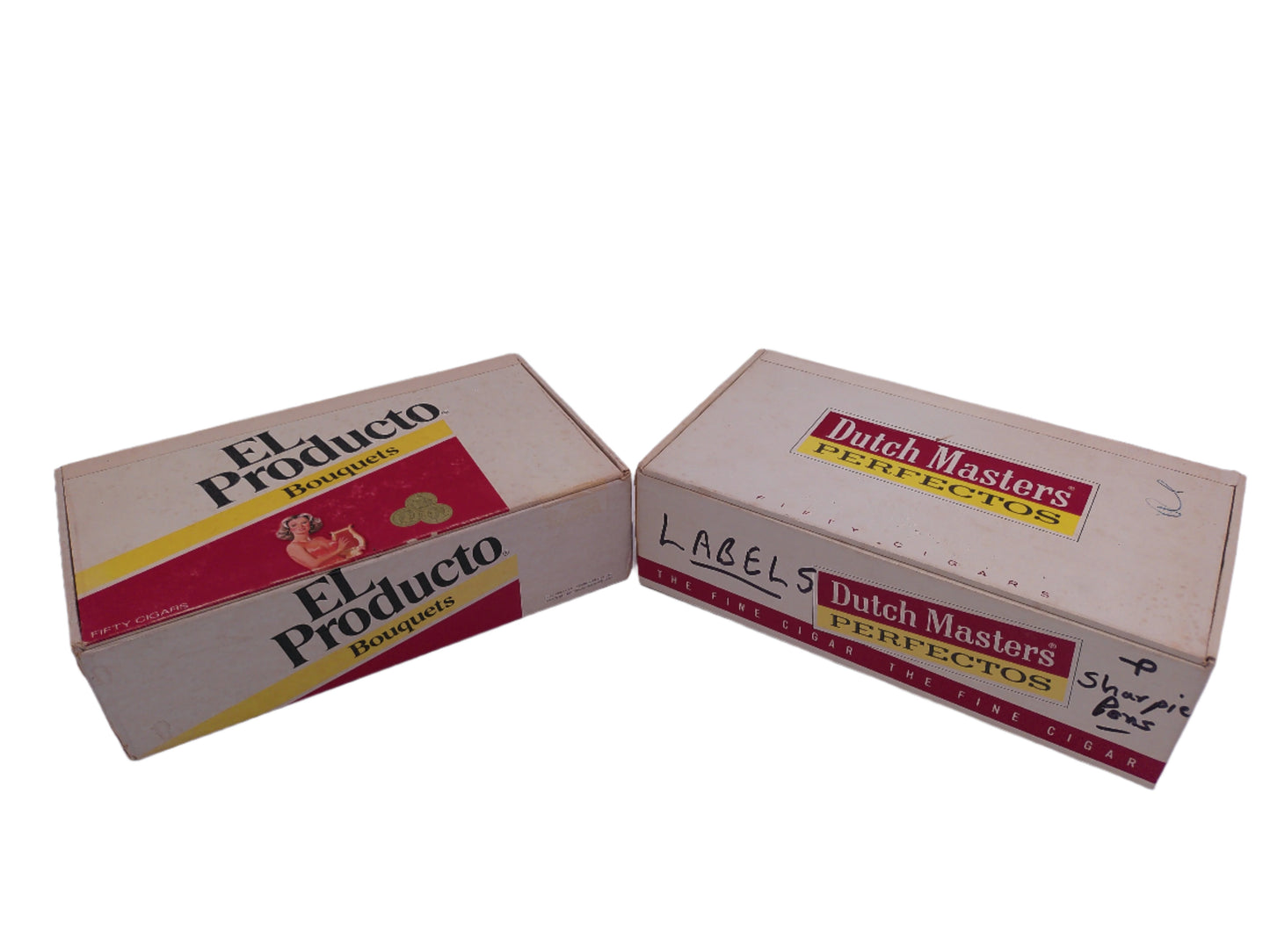 Vintage Dutch Masters Perfectos Cigar Box lot 2