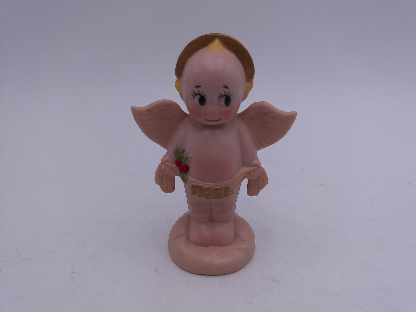 Kewpie lot of 6 Nurse Graduation Angel Noel Kewpie in Shoe and Fishing Vintage