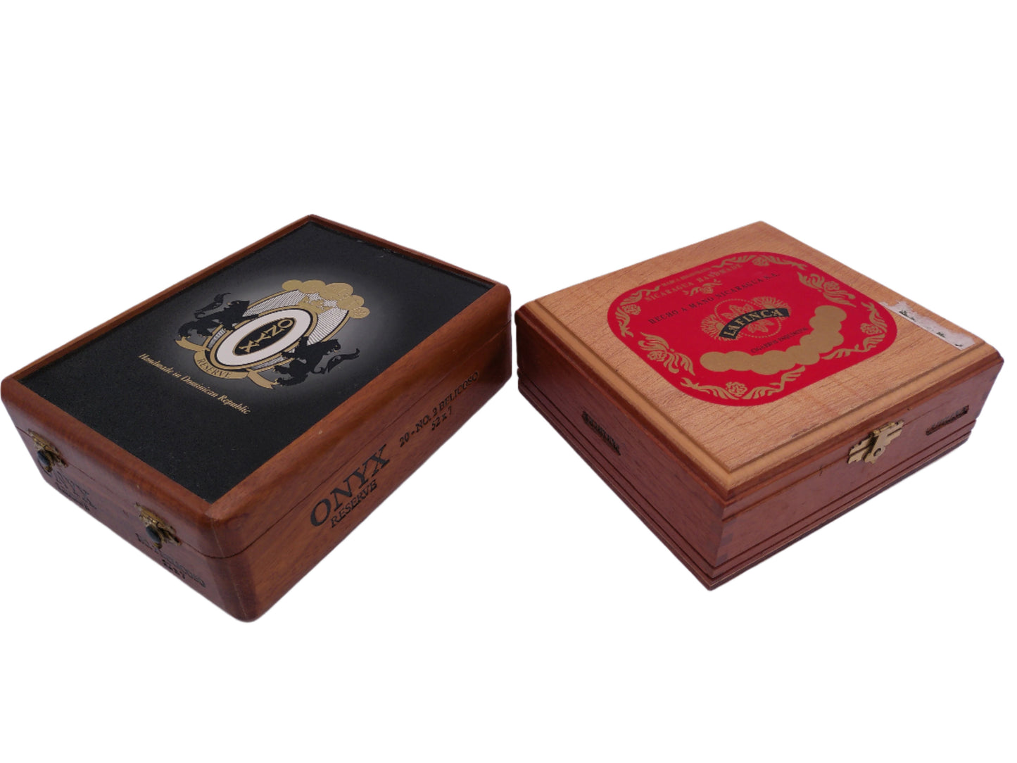 La Finca Cigars Corona Box and Onyx Reserve Cigar Box