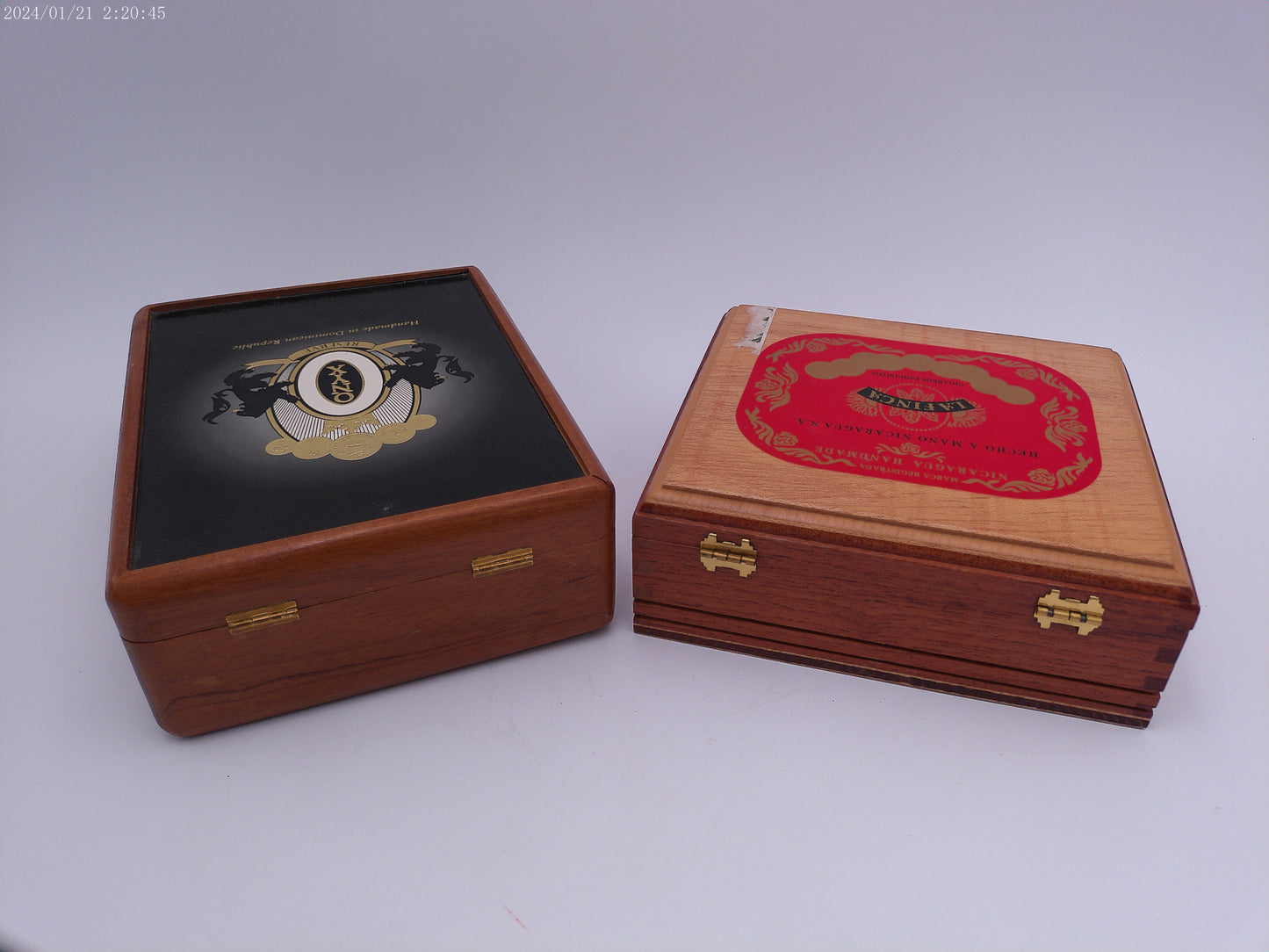 La Finca Cigars Corona Box and Onyx Reserve Cigar Box