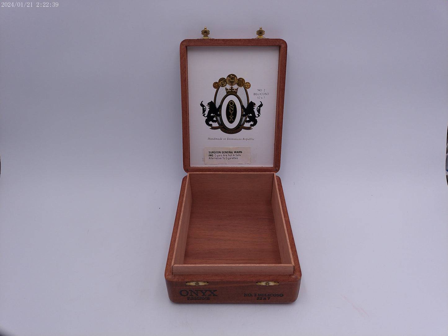 La Finca Cigars Corona Box and Onyx Reserve Cigar Box