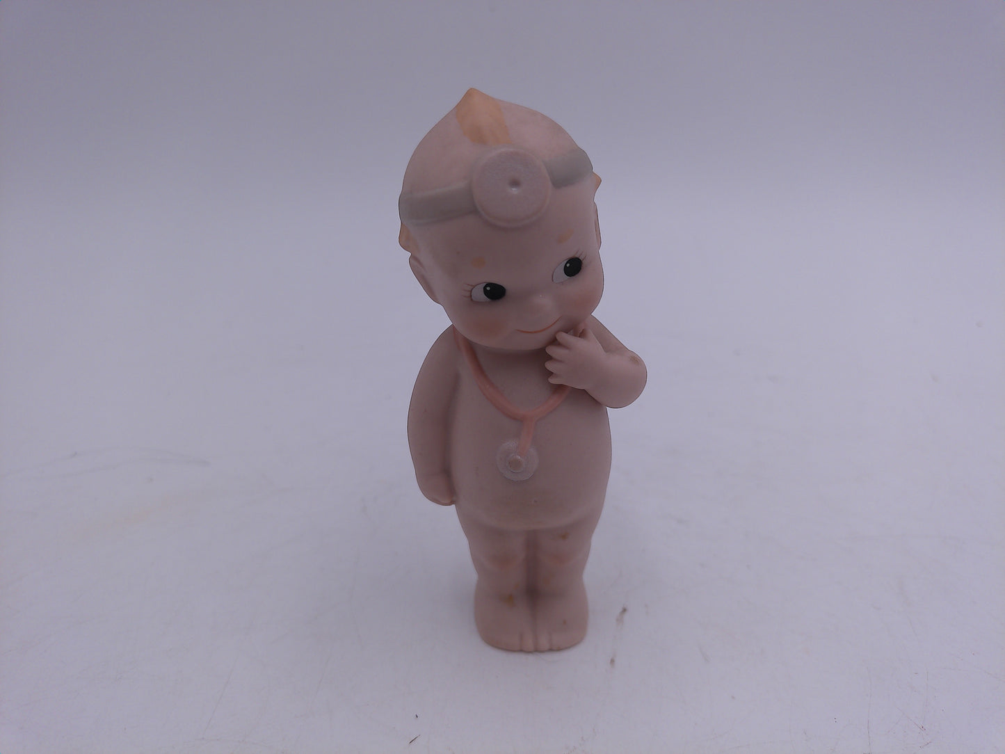 Kewpie Lot of 6 Kewpie in Hand Bell Christmas Kewpie Doll with Flowers